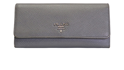 Prada Long Continental Flap Wallet, front view